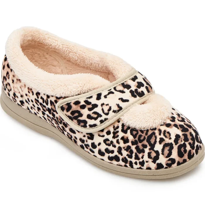 Snuggly Extra Wide Ladies Slippers